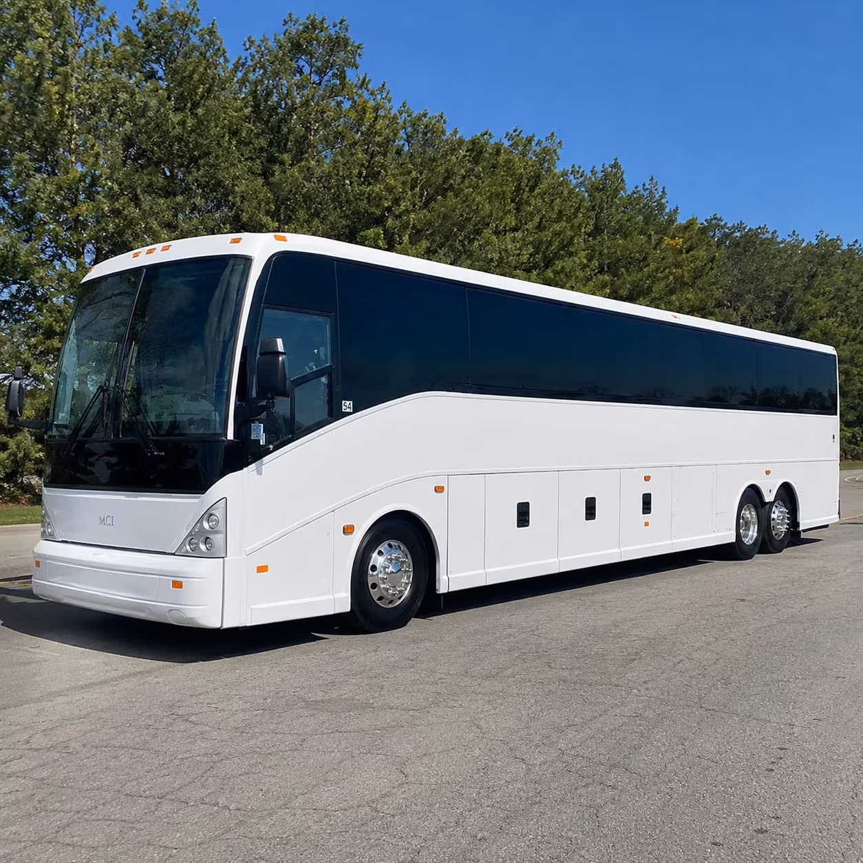 bus rentals for corporate events at bank of america stadium and spectrum center