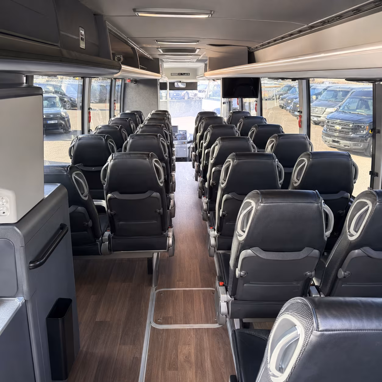 charlotte charter bus rentals for long distance group travel on i 85 and i 77