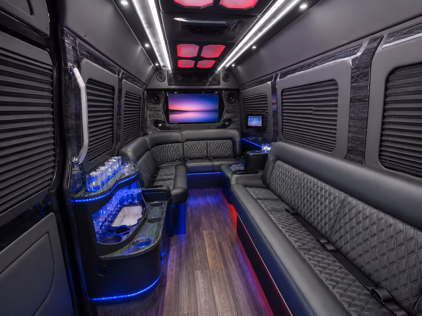 charlotte concert transportation onboard seating