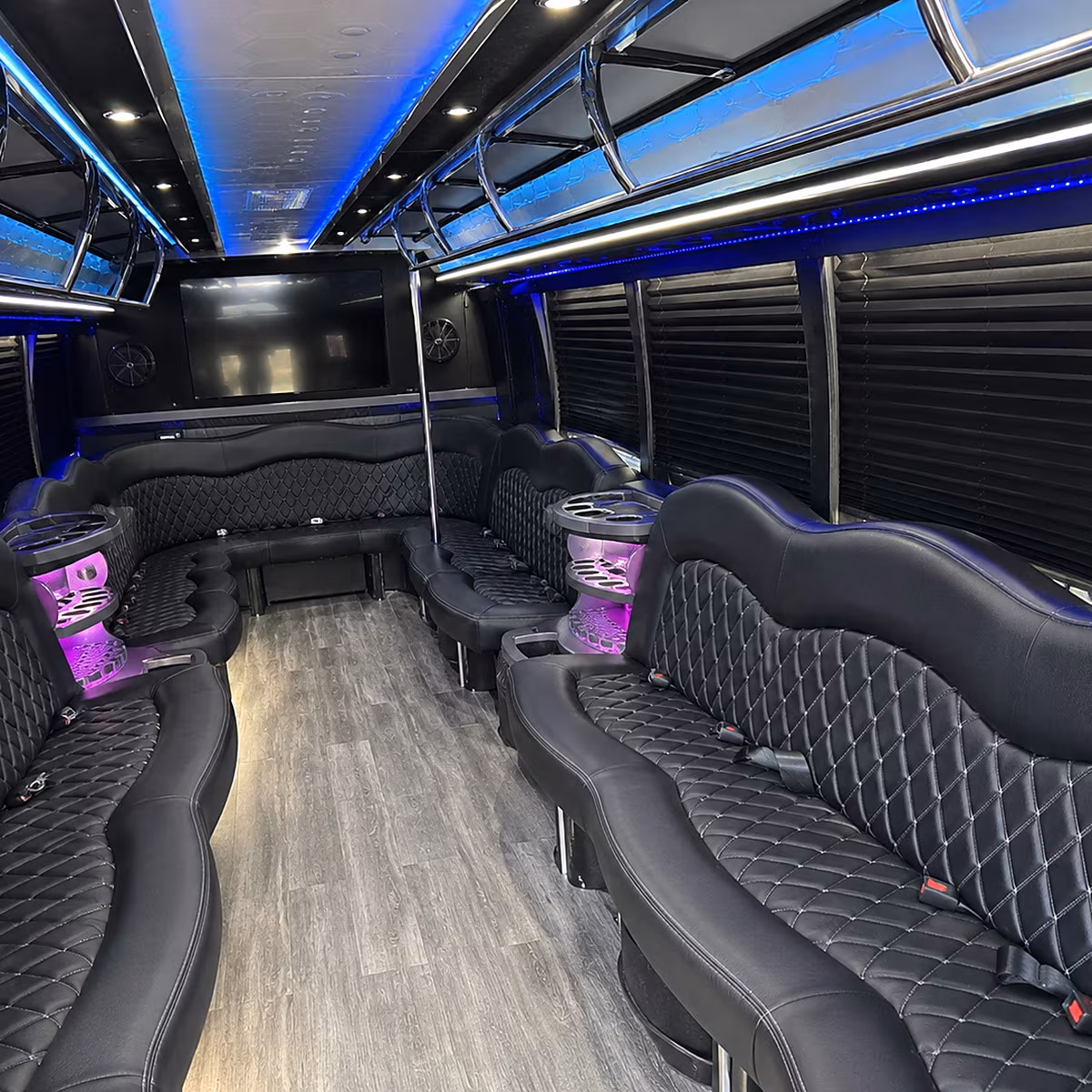 charlotte party bus rentals inside