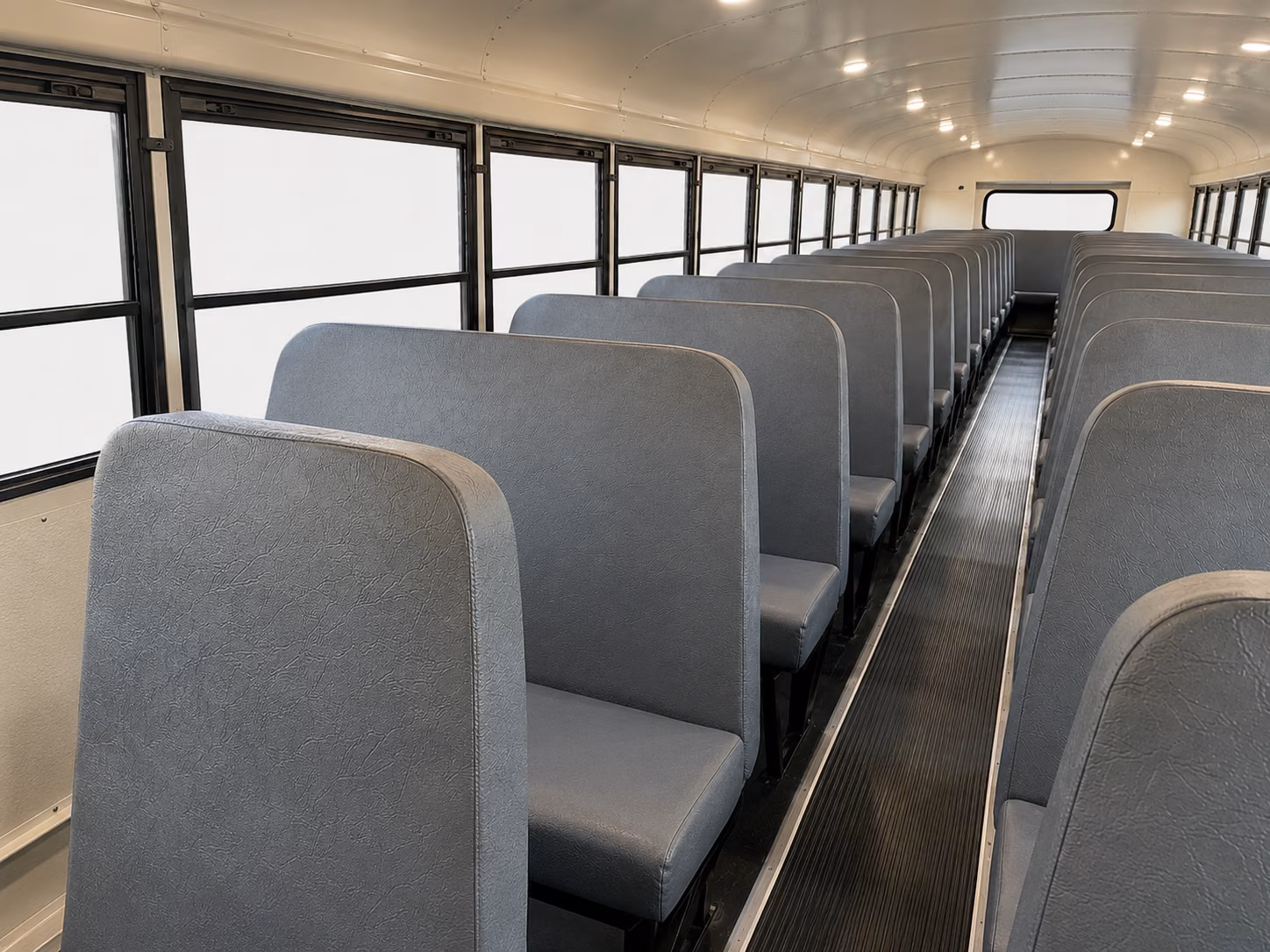 charlotte school bus inside