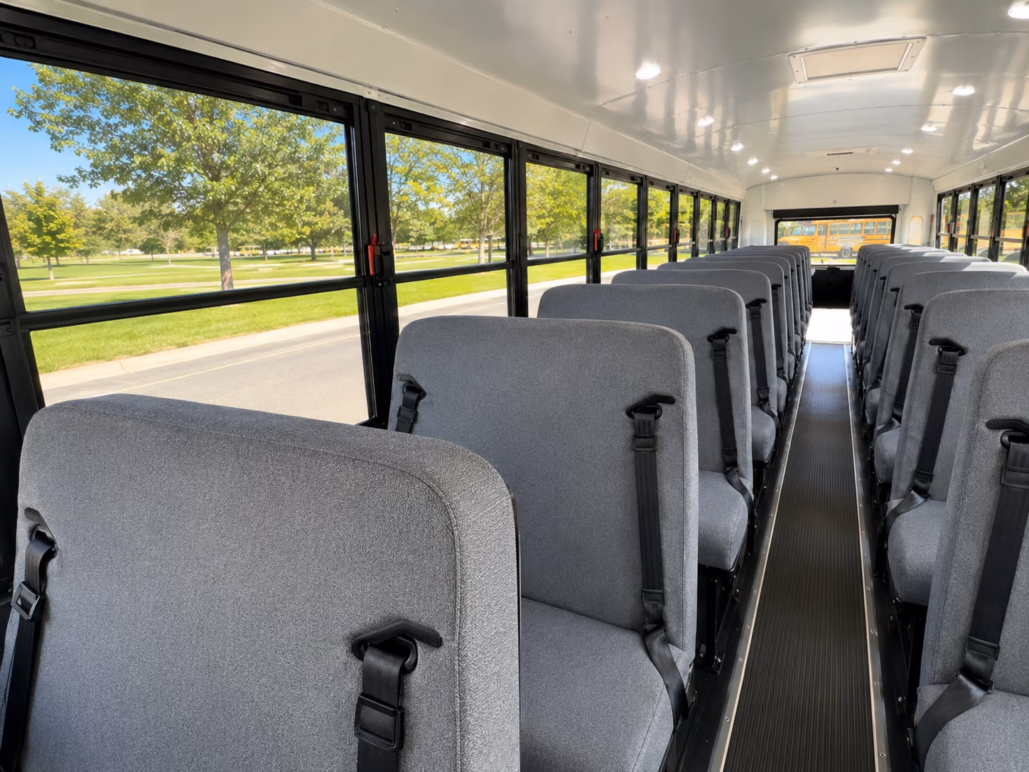 charlotte school bus interior