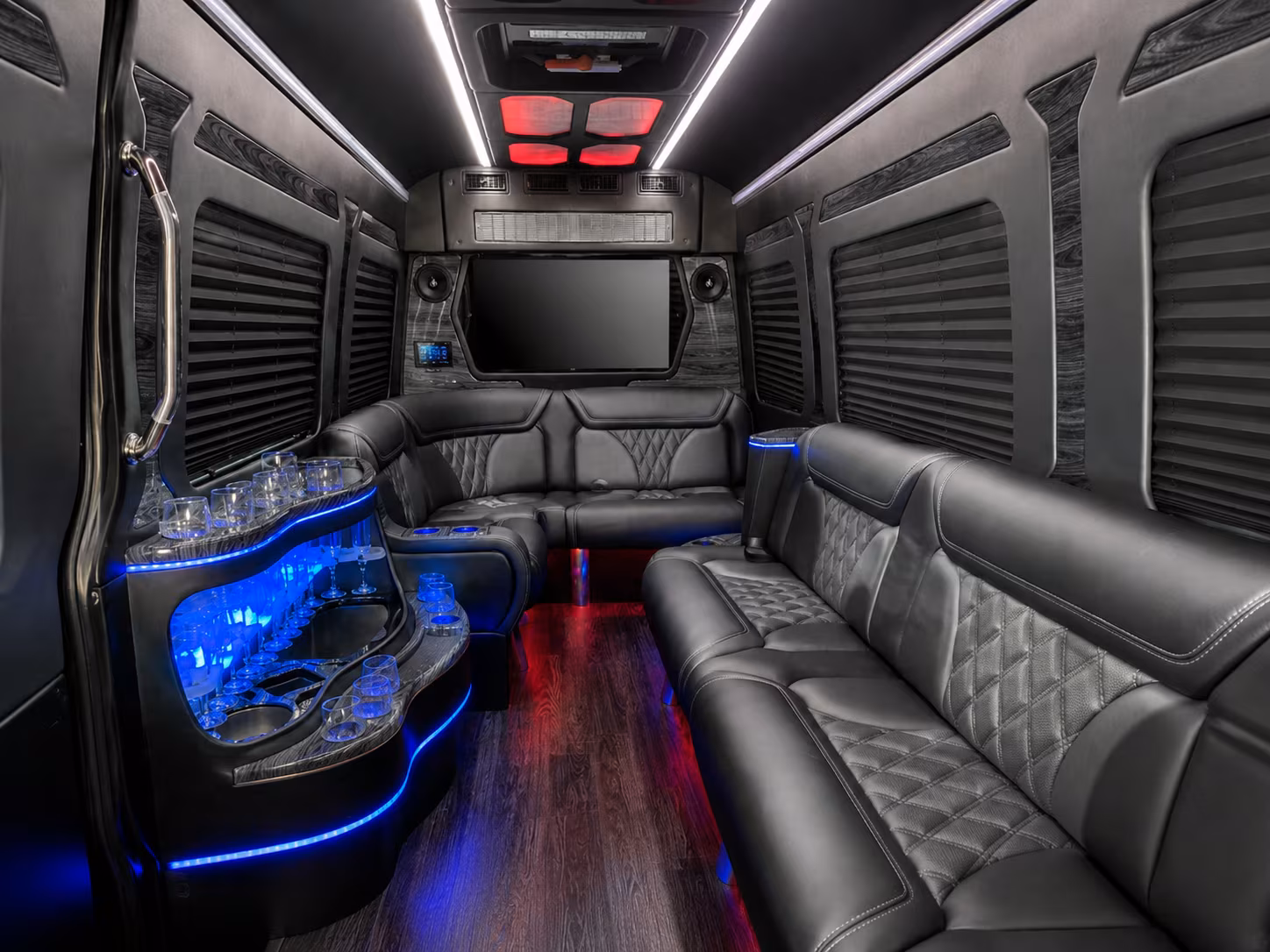 charlotte school event transportation onboard seating