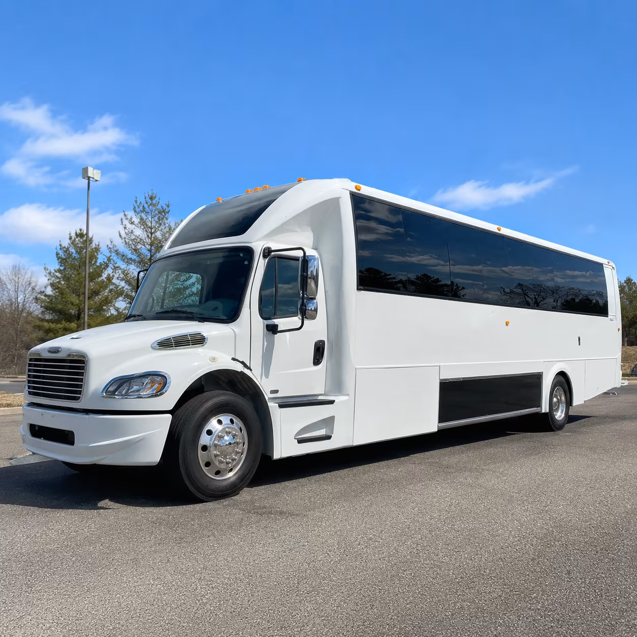 charlotte wedding party bus rental