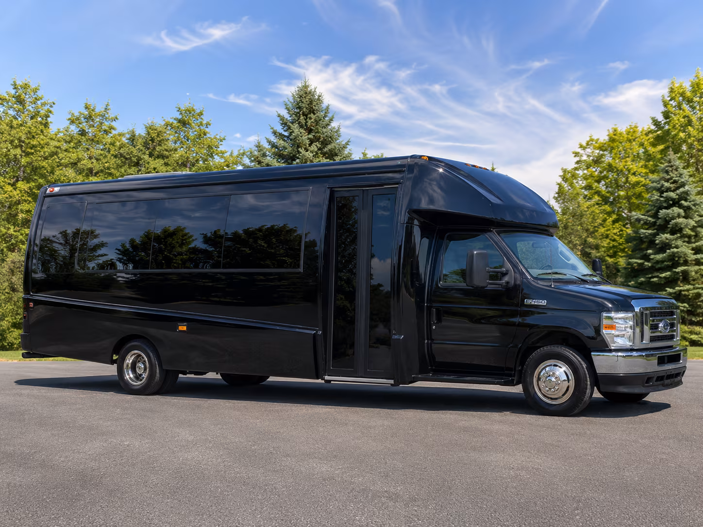 charter buses for large charlotte prom groups heading to uptown venues