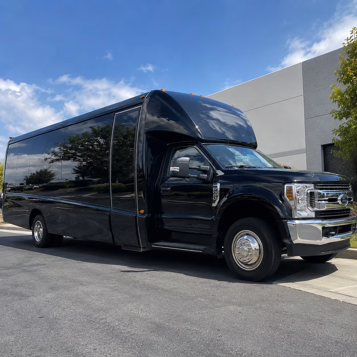 charter buses to panthers games at bank of america stadium
