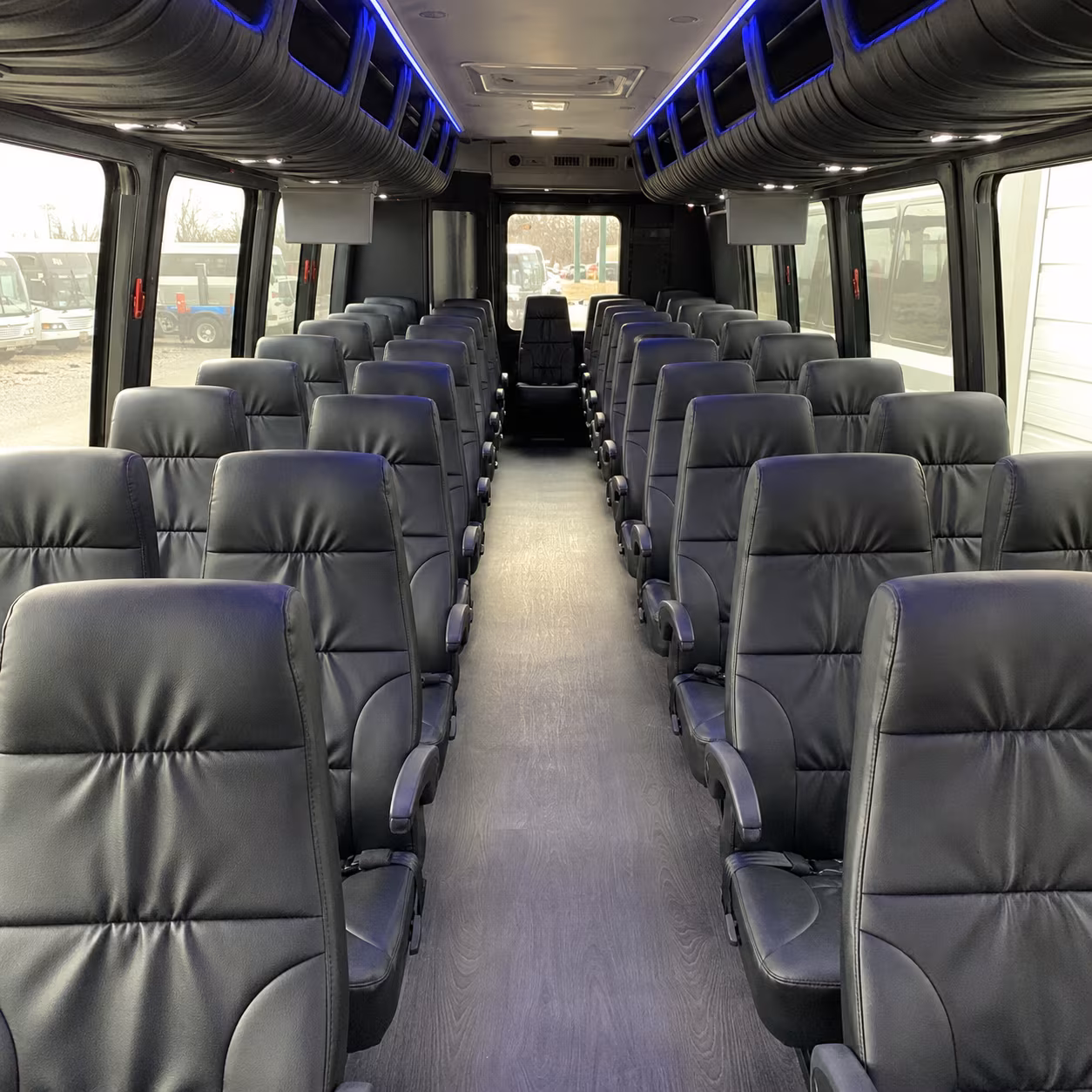does the day of the week or the date change what a bus rental costs in charlotte