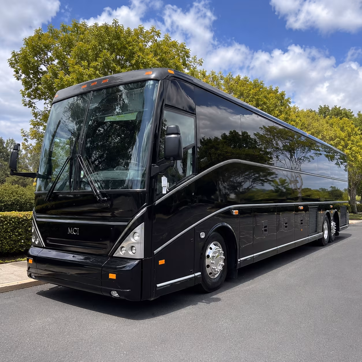 employee shuttle buses to charlotte s corporate campuses and business parks