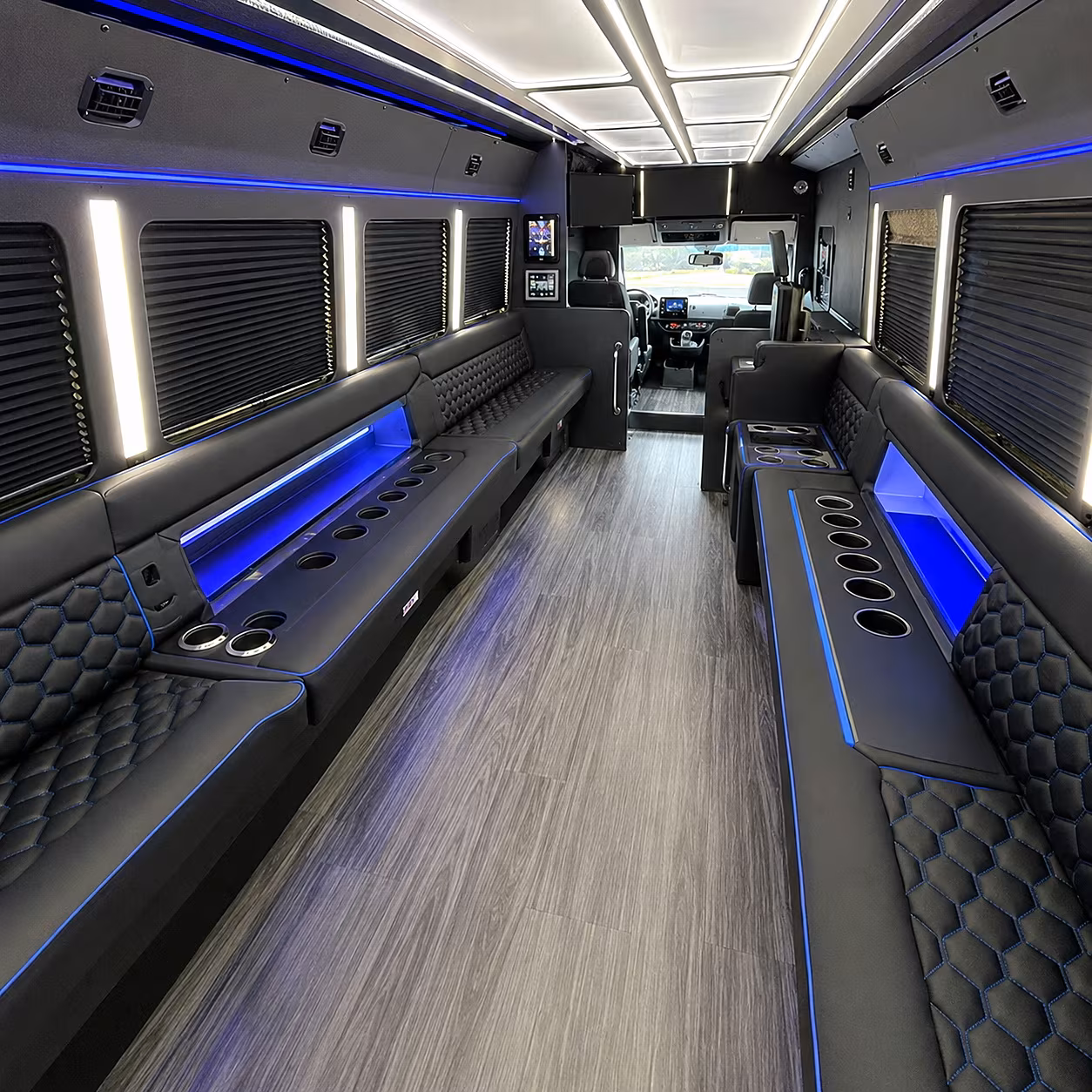 party buses to spectrum center concerts and arena events